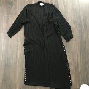 Joseph Ribkoff  long black cardigan